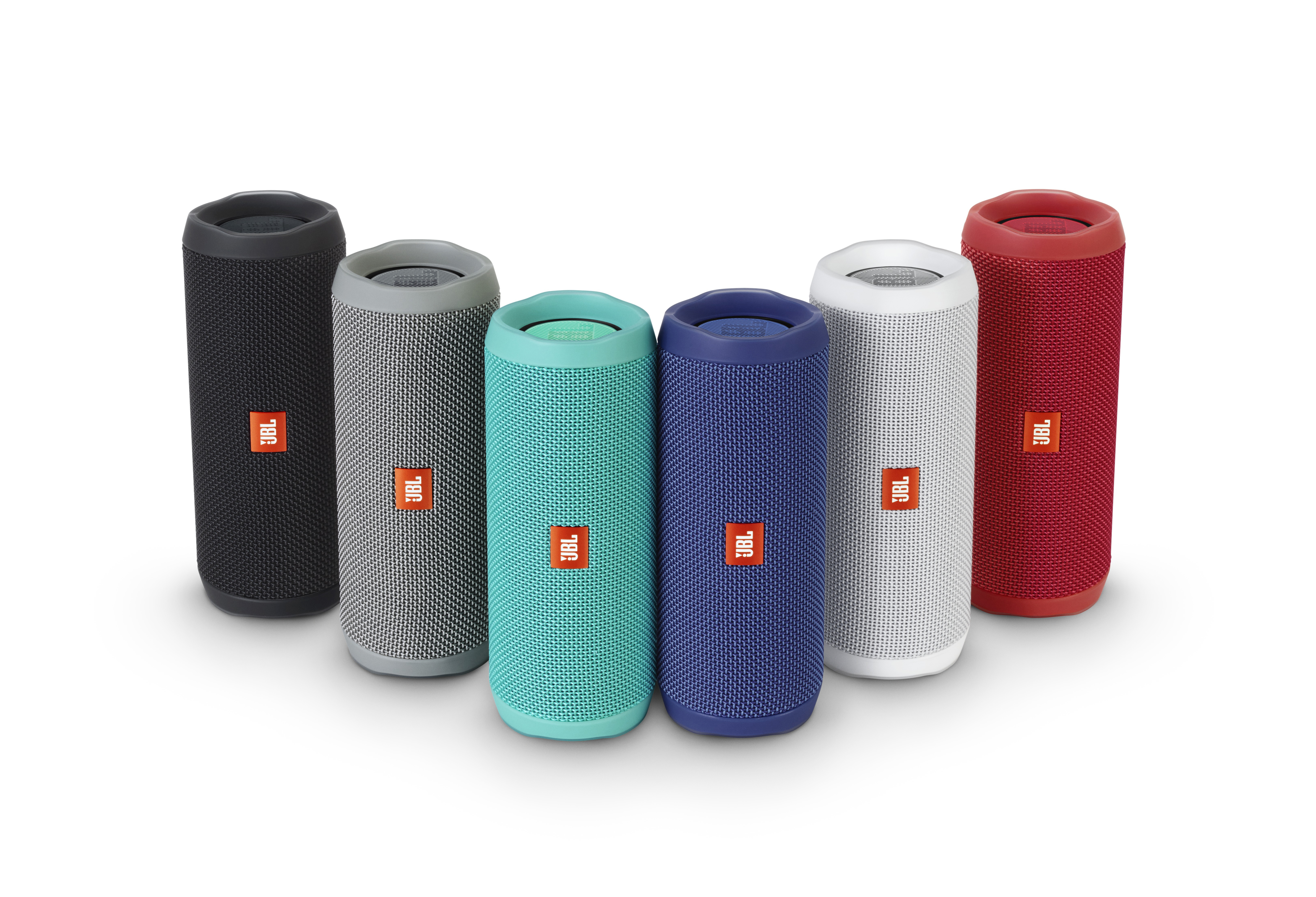 JBL Flip 4 Bluetooth Lautsprecher, Blau, Wasserfest