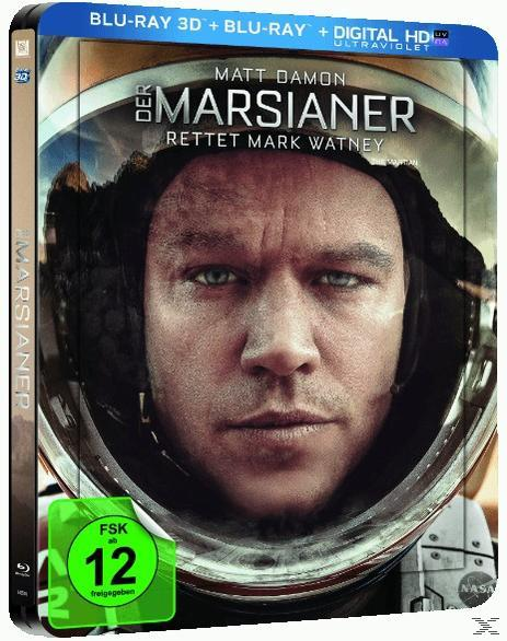 Der Marsianer - Rettet Mark Watney (lim. SteelBook mit Lenticular)  3D Blu-ray (+2D)