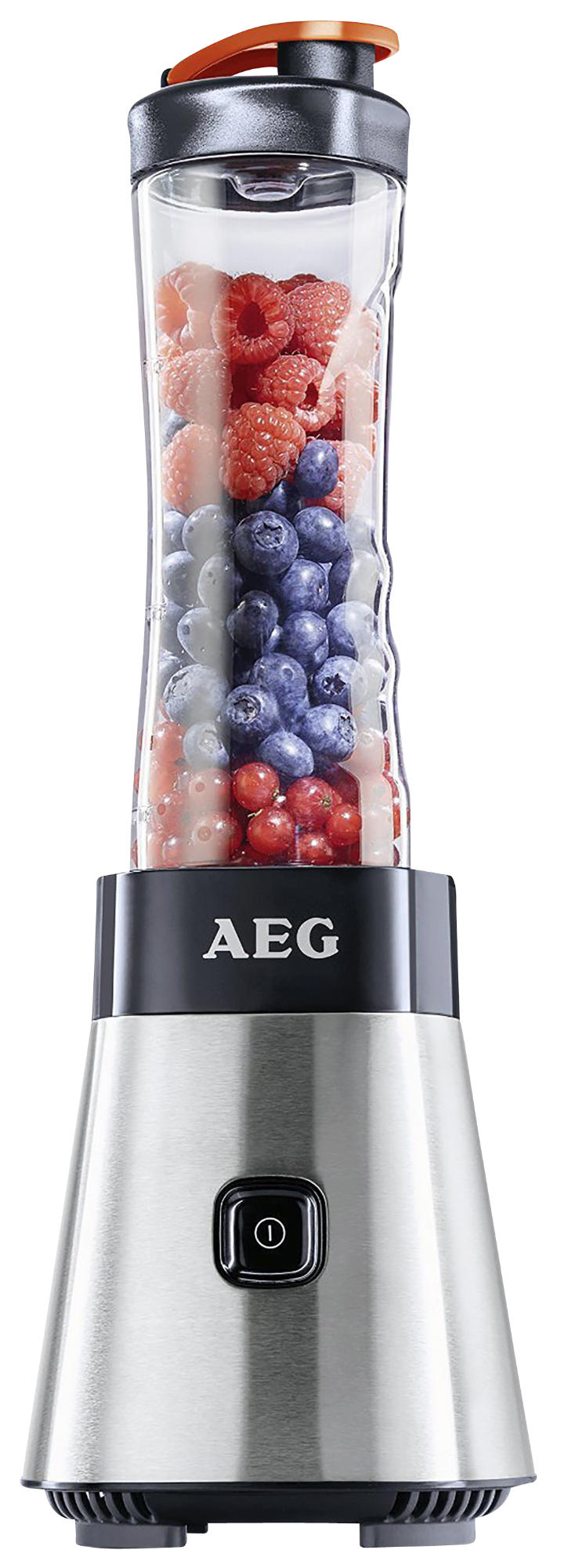 AEG ASB4PS PerfectMix Standmixer Silber/Schwarz (300 Watt, 0.3 l, 0.6 l)
