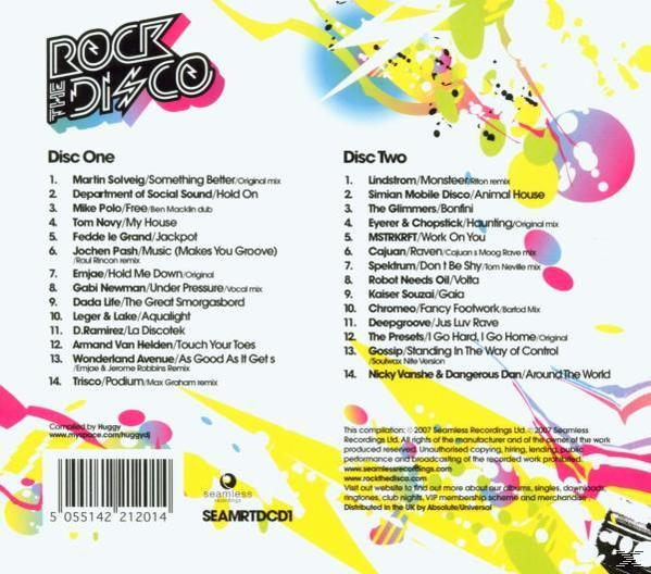 VARIOUS - ROCK THE DISCO  - (CD)