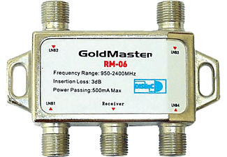 GOLDMASTER RM-06 4lü Diseqc Switch