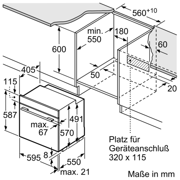 NEFF X30B5, Einbauherdset (Induktionskochfeld, A, 66 l)
