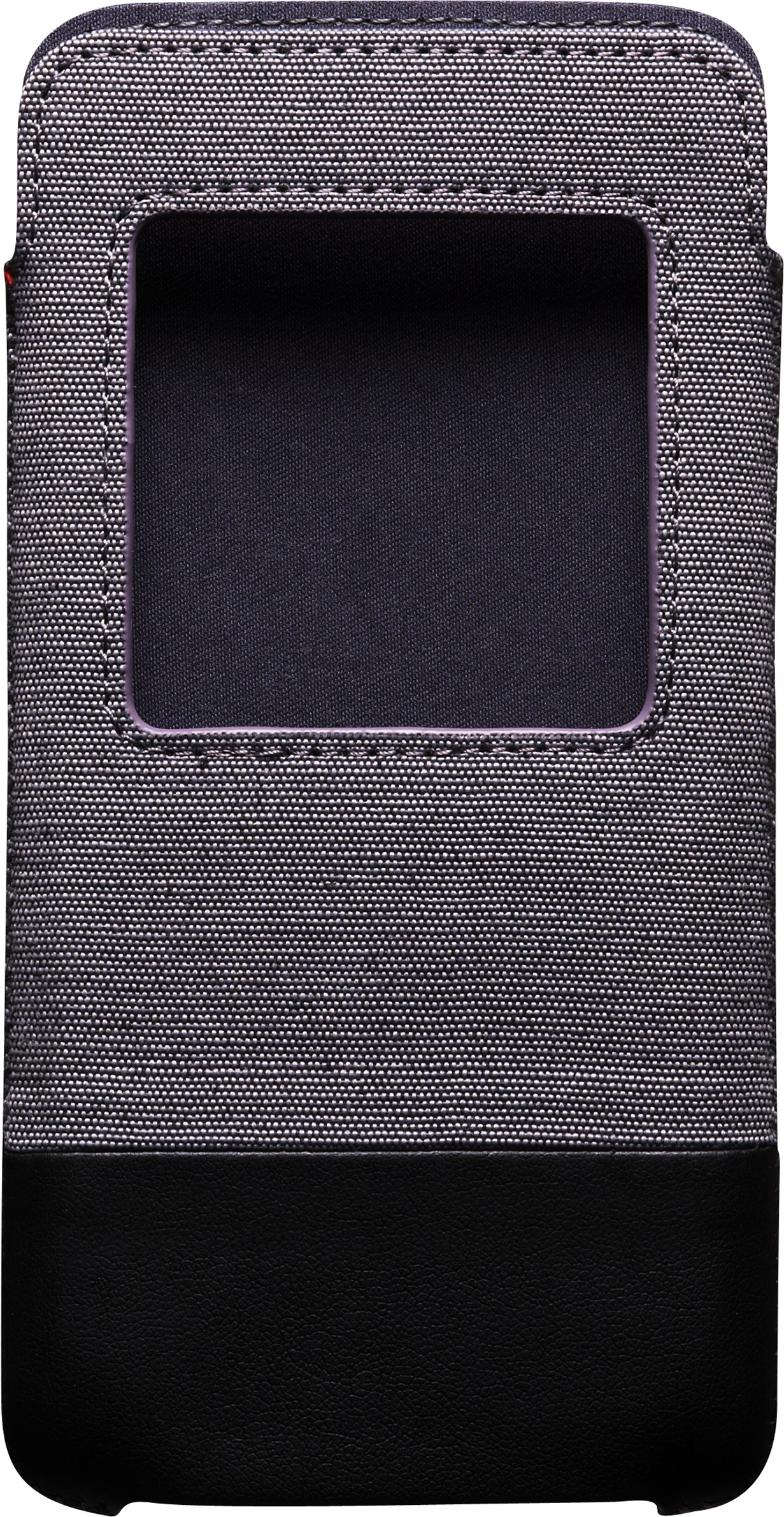 BLACKBERRY DTEK Sleeve, Smart Pocket, 50, Blackberry, Schwarz/Grau