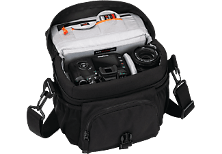 LOWEPRO Nova 160 AW fekete fényképezőgép táska