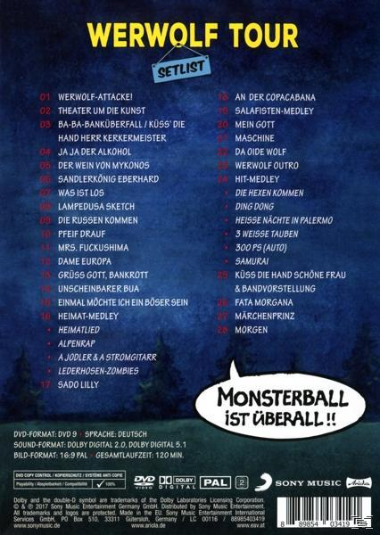 EAV - Werwolf-Attacke! (Monsterball ist überall...)  - (DVD)