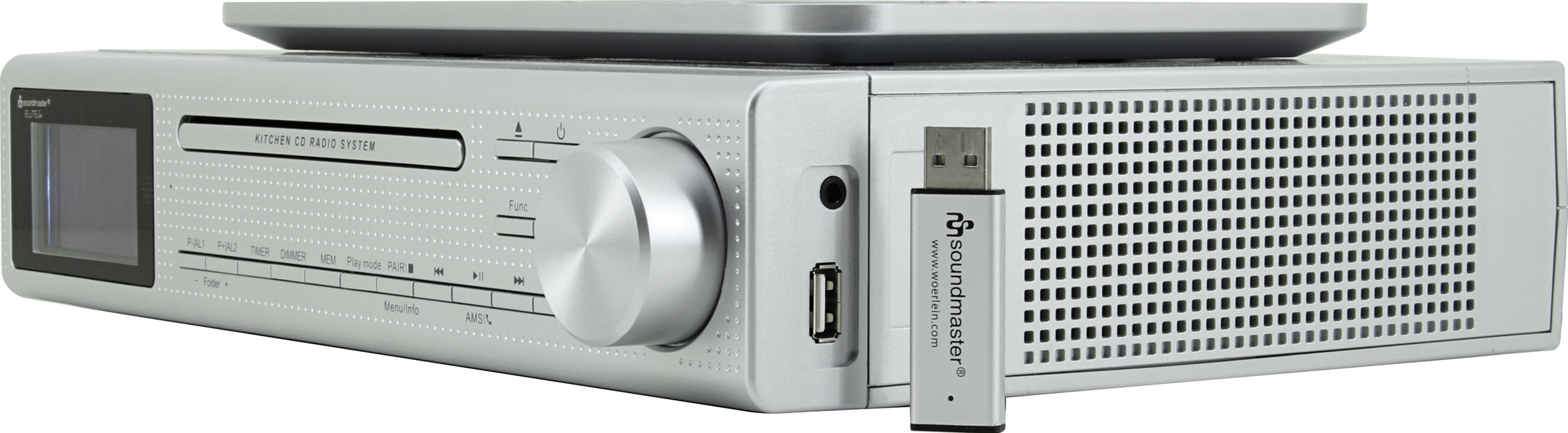 SOUNDMASTER UR2195SI Radio, Digital, DAB+, FM, Silber