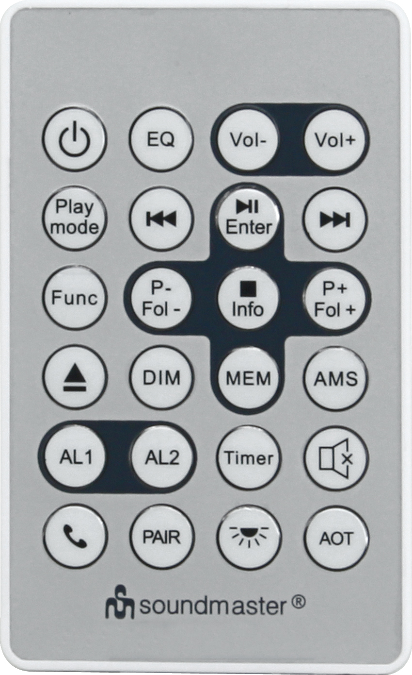 SOUNDMASTER UR2195SI Radio, Digital, DAB+, FM, Silber