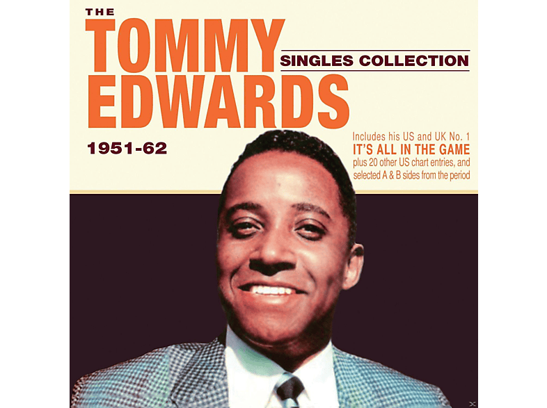 Tommy Edwards - The Tommy Edwards Singles Collection 1951-62  - (CD)