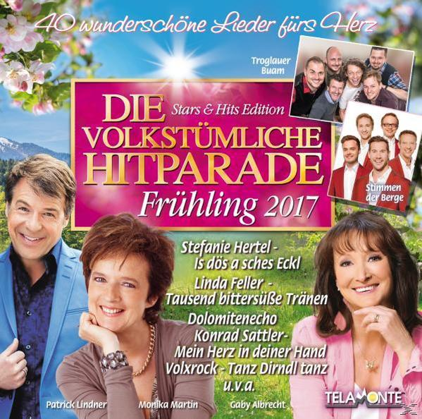2017 Hitparade (CD) Frühling Die - VARIOUS Volkstümliche -