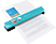 IRIS IRIScan Anywhere 5 - scanner de feuilles simples (Turquoise)