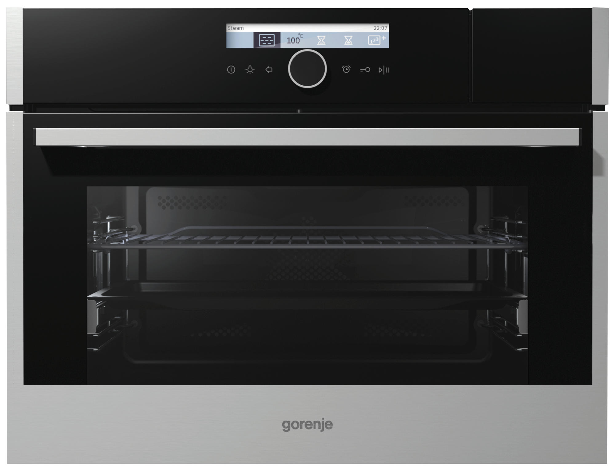 GORENJE BCS 589 S20X beépíthető kompakt gőzsütő