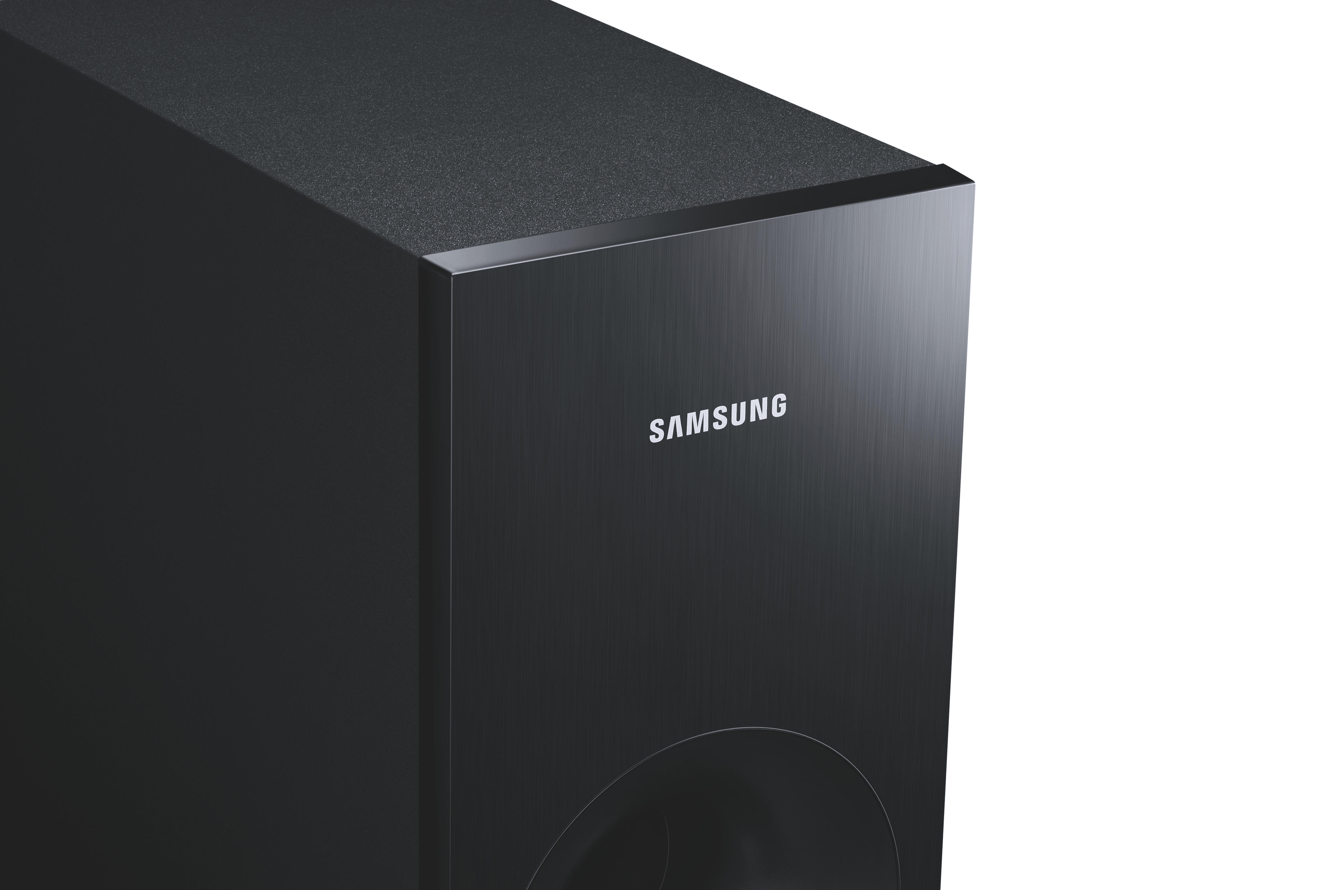 SAMSUNG HT-J4500 5.1 Heimkino-System (5 Satelliten-Lautsprecher, Subwoofer, Bluetooth, Ja, Schwarz)