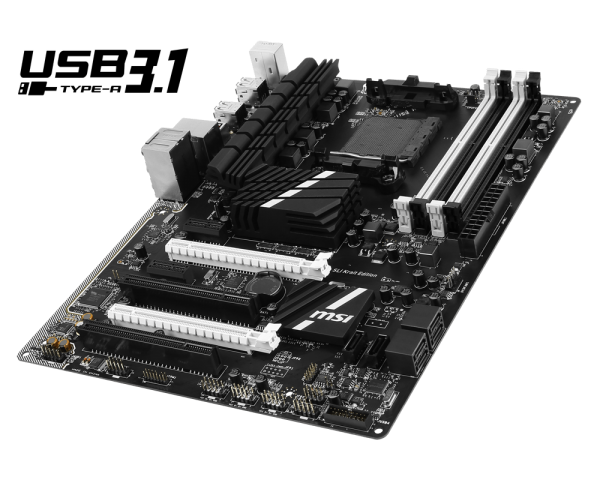 MSI 970A SLI Krait Edition AM3+ DDR3 GLAN SATA3 2133MHz USB 3.1 Anakart