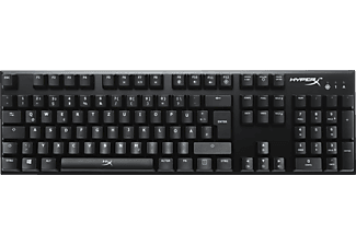 HYPERX Alloy FPS CHERRY MX Brown - Gaming Tastatur, kabelgebunden, QWERTZ, Mechanisch, Cherry MX Brown, Schwarz/Leuchtfarbe Rot