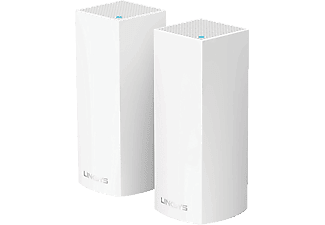 LINKSYS Velop AC4400 mesh vezeték nélküli router (WHW0302) 2 db termék a csomagban