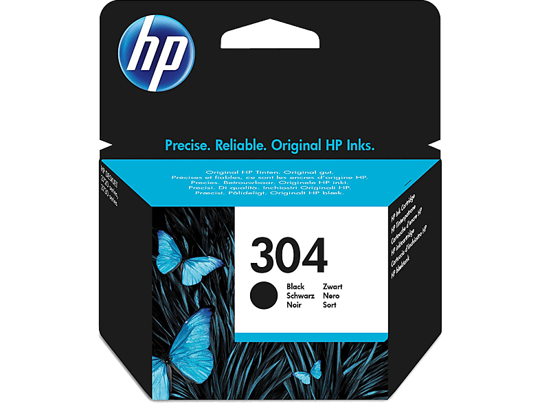HP 304 Zwart (N9K06AE)