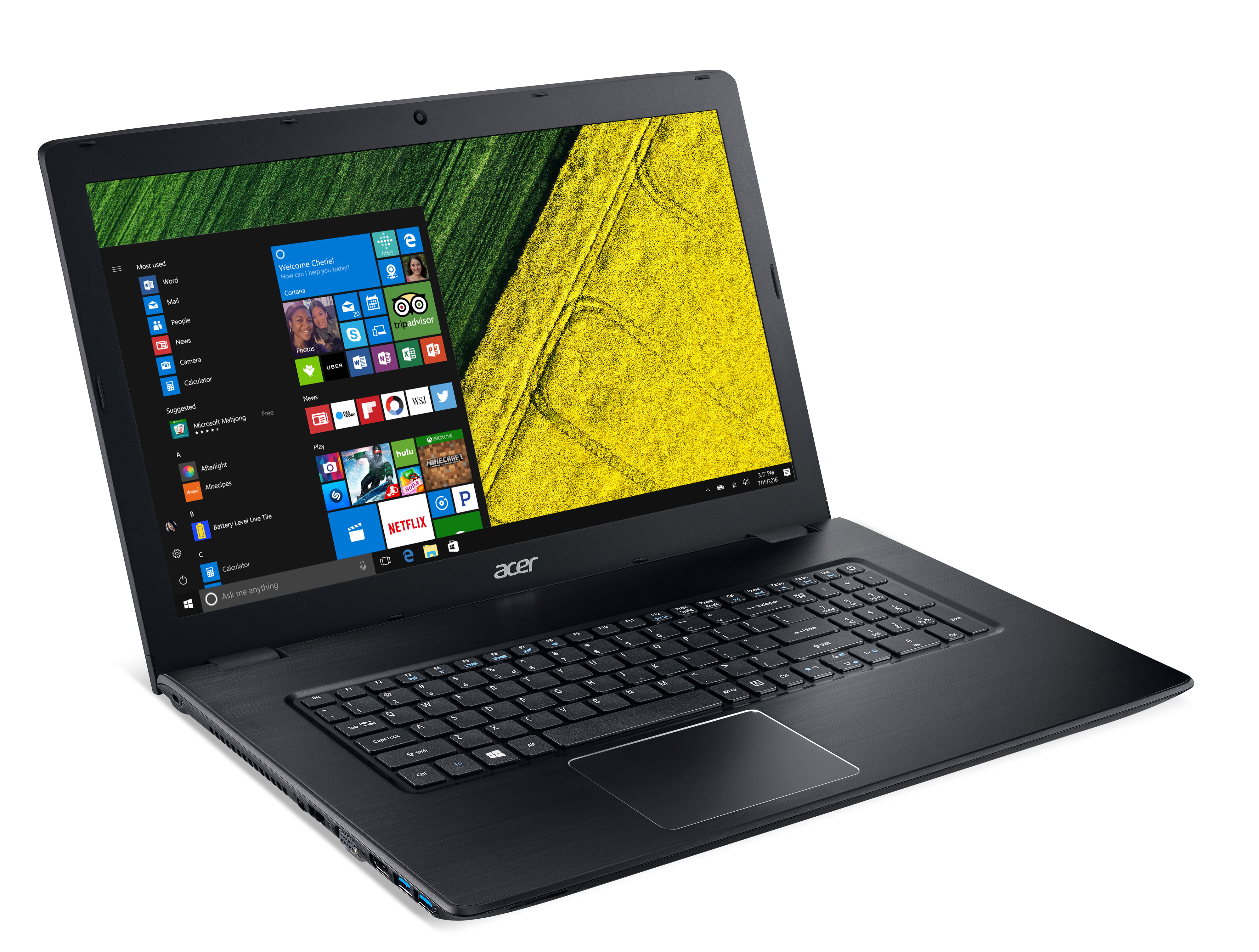 ACER Aspire E 17 (E5-774G-57EB) - 17,3 Zoll - Intel® Core™ i5 i5-7200U - 8 GB - 256 GB - NVIDIA - Windows 10 Home (64 Bit)