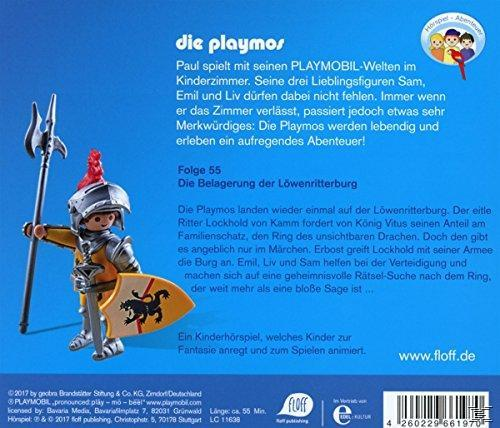 Die Playmos - (55)Die Der (CD) Löwenritterburg Belagerung 