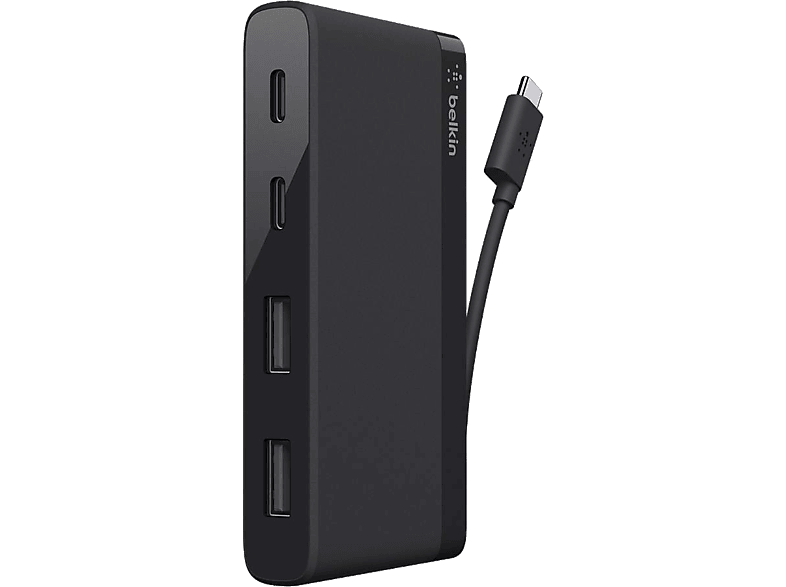 BELKIN USB-C-hub 4-poorten (F4U090BTBLK)