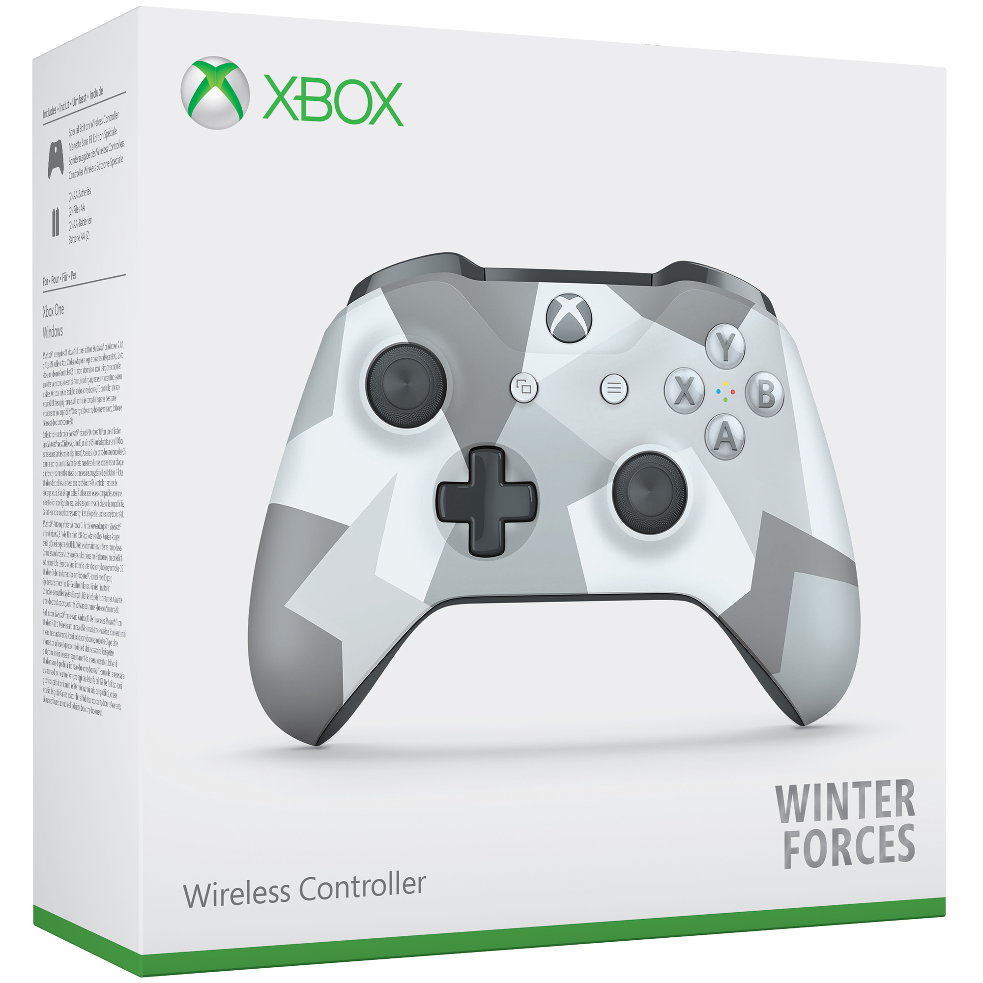 MICROSOFT Xbox Wireless Controller Winter Forces für Xbox One, PC