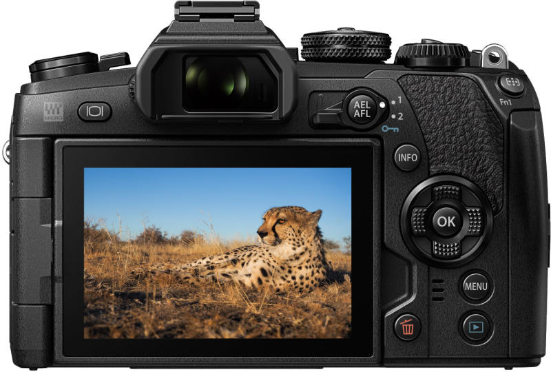 OLYMPUS OM-D E-M1 II fekete + EZ-M 1240 Kit 