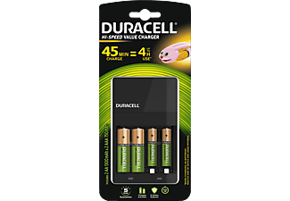 DURACELL CEF14 - Batterieladegerät (Schwarz)