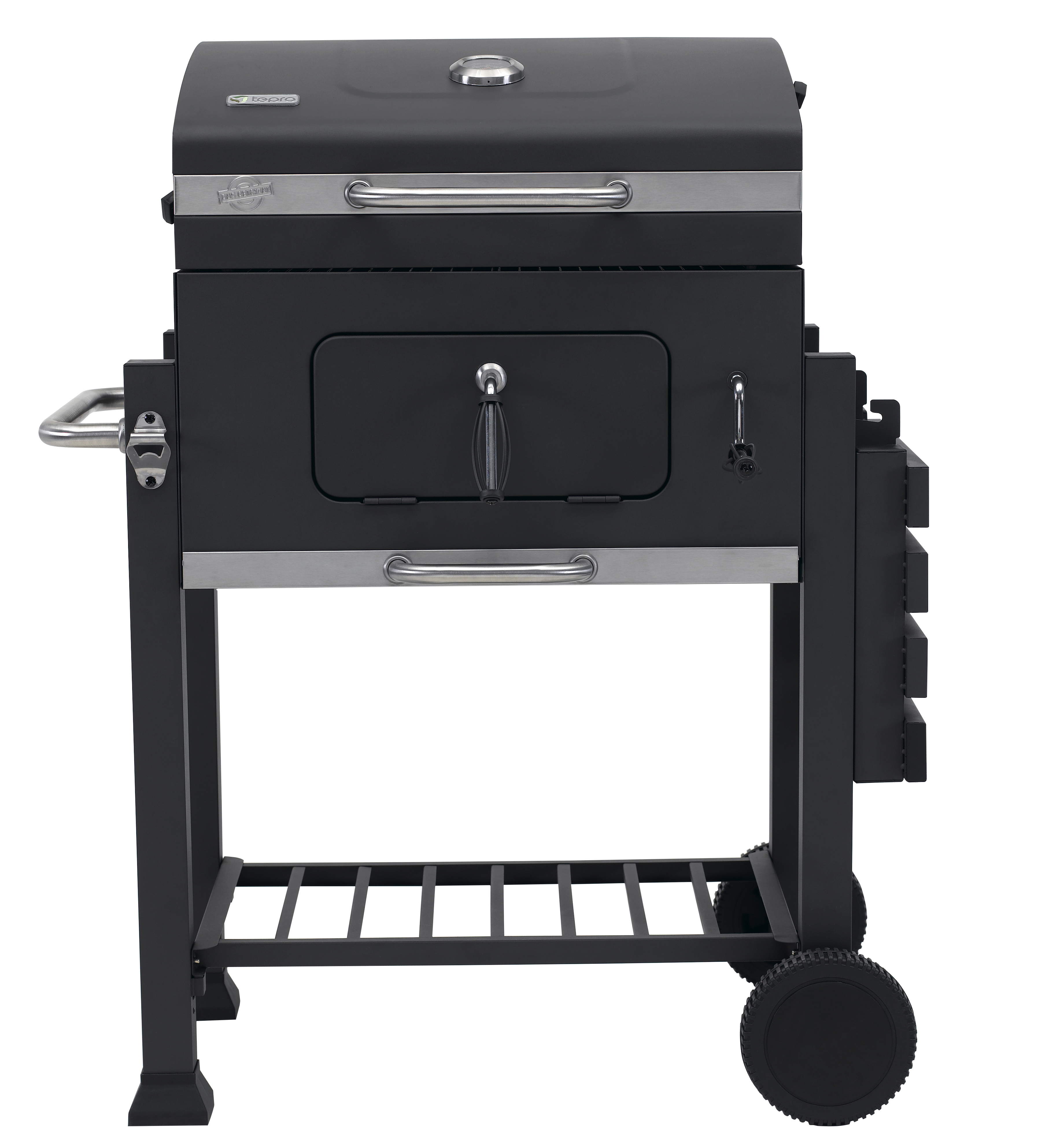 TEPRO 1161 Toronto Click Kohlegrill, Schwarz 