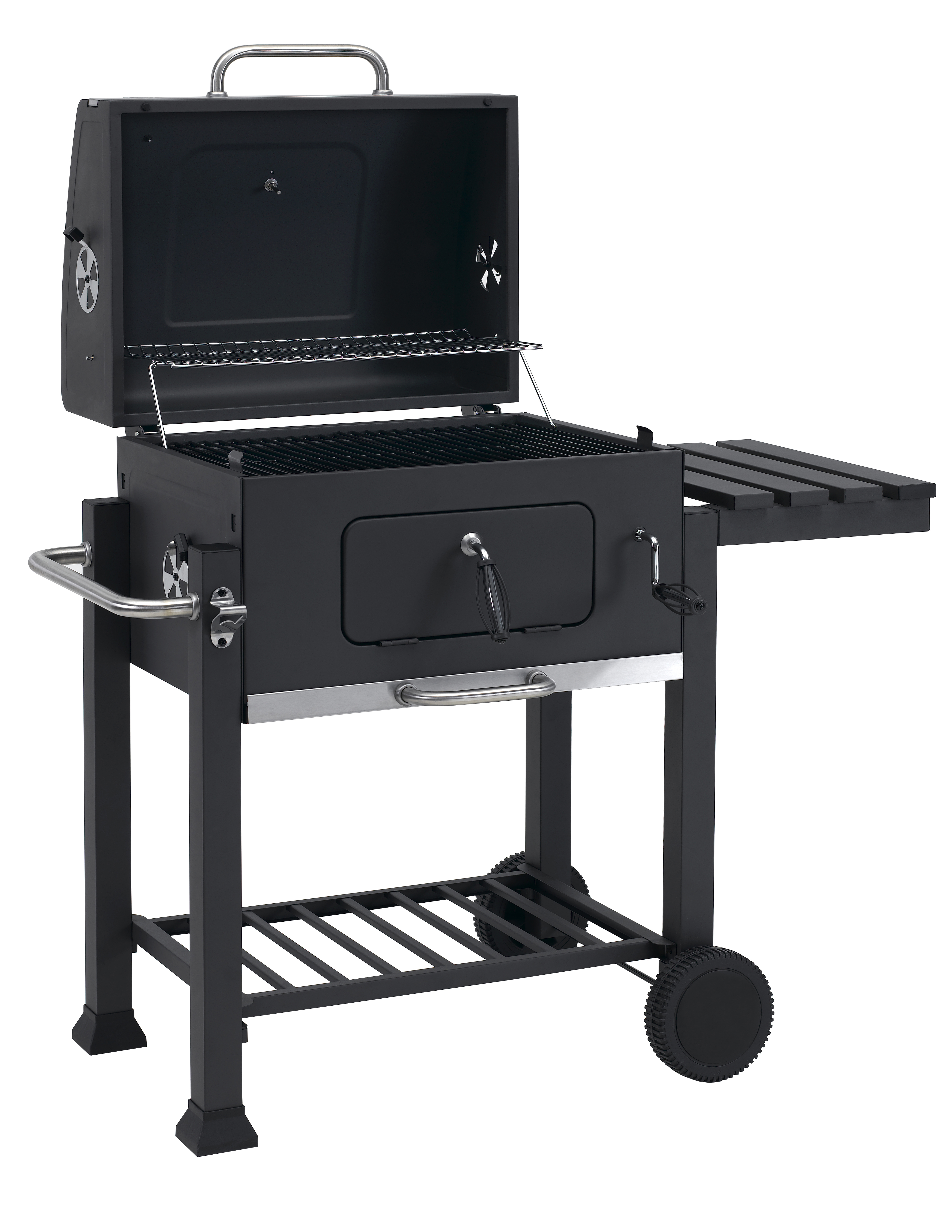 TEPRO 1161 Toronto Click Kohlegrill, Schwarz 