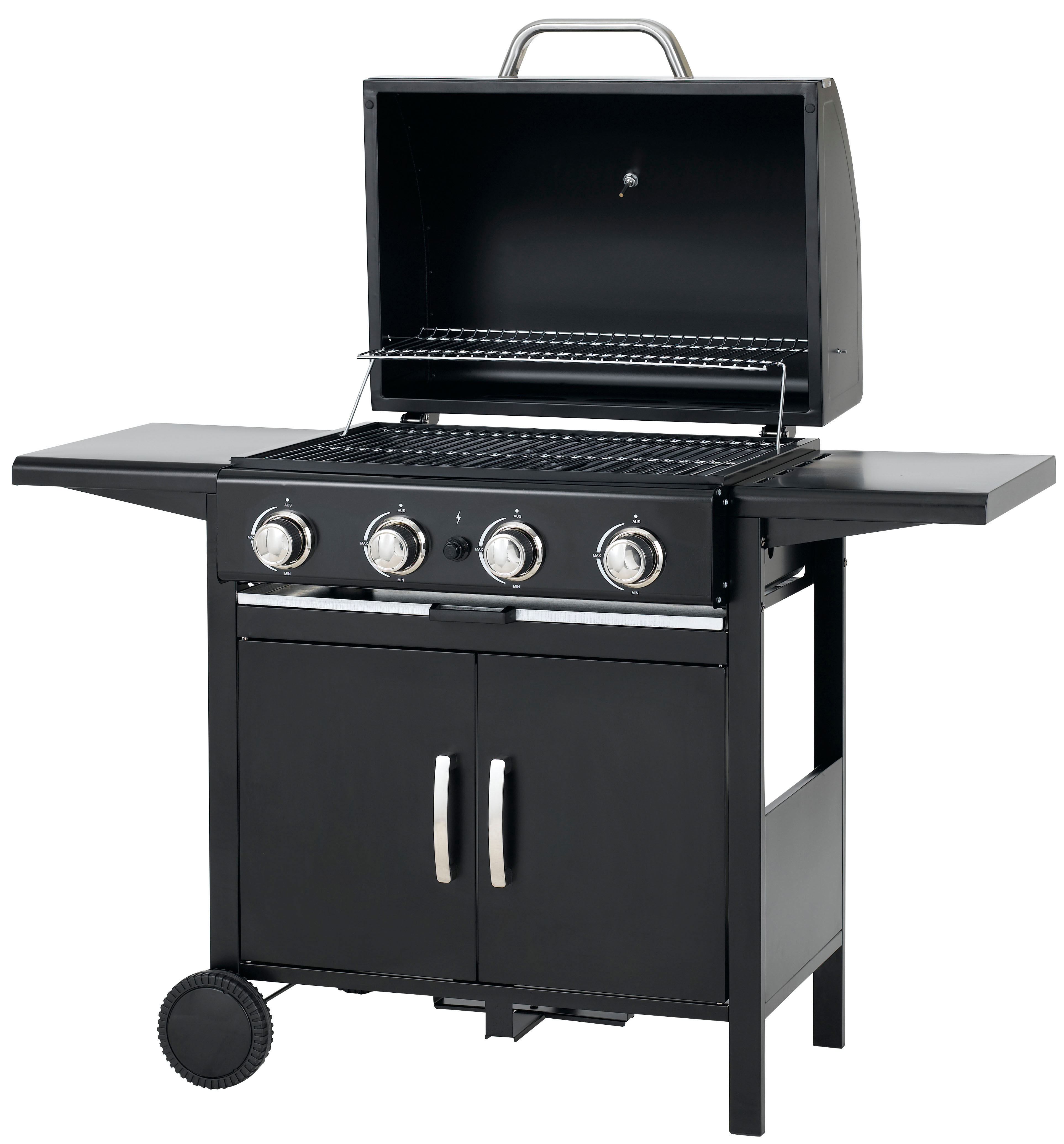TEPRO 3153 Mayfield Gasgrill, Schwarz (12000 Watt)