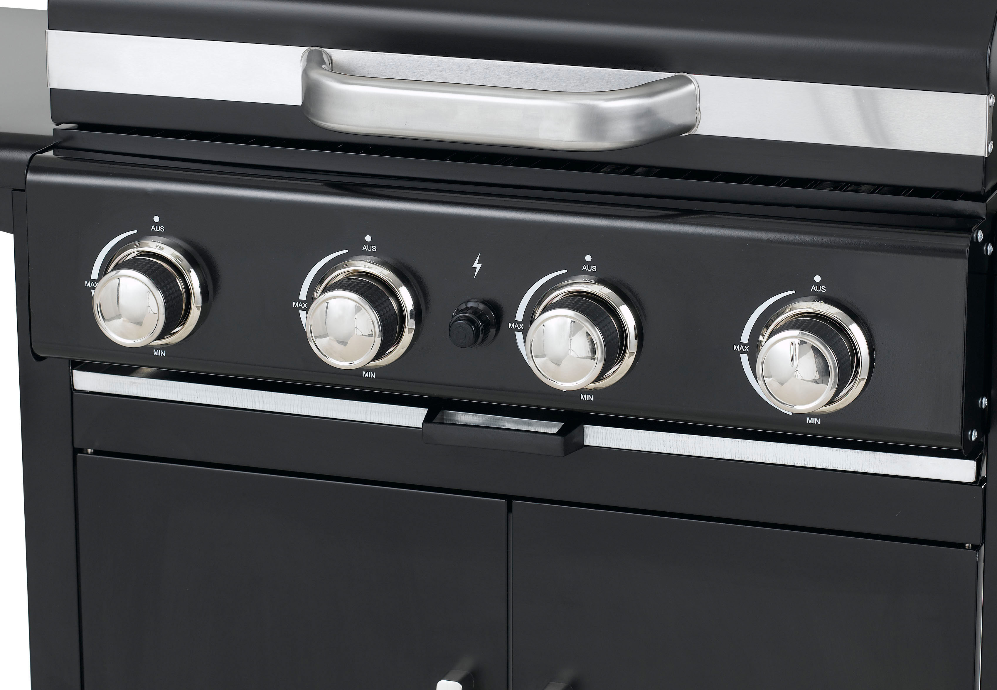 TEPRO 3153 Mayfield Gasgrill, Schwarz (12000 Watt)