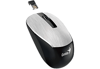 GENIUS NX-7015 vezeték nélküli optikai egér, 1200dpi, 2,4GHz USB, ezüst (31030119105)