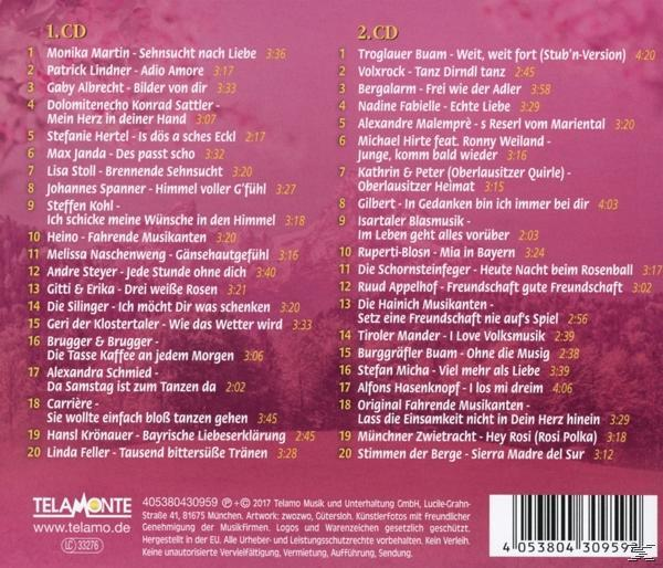 VARIOUS - Die Volkstümliche Hitparade Frühling 2017  - (CD)