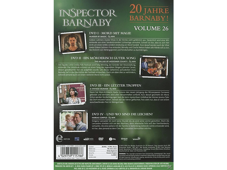 Thumbnail - Inspector Barnaby - Vol.26 DVD