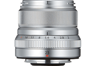 FUJIFILM FUJIFILM FUJINON XF 23 mm F2 R WR - Objectif - f=23 mm - Argent - Primo obiettivo()