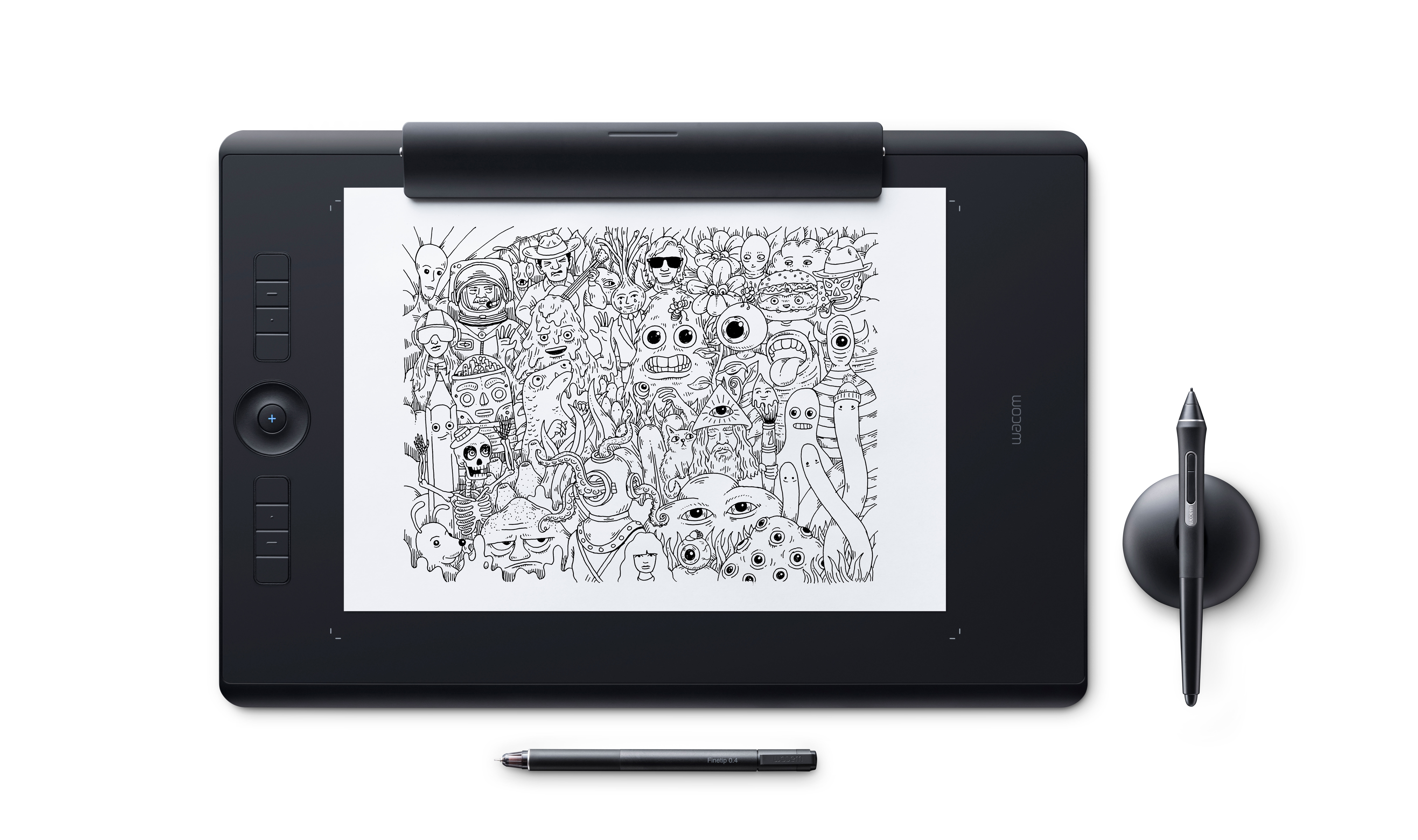 WACOM Grafiktablett Intuos Pro Paper Large, schwarz