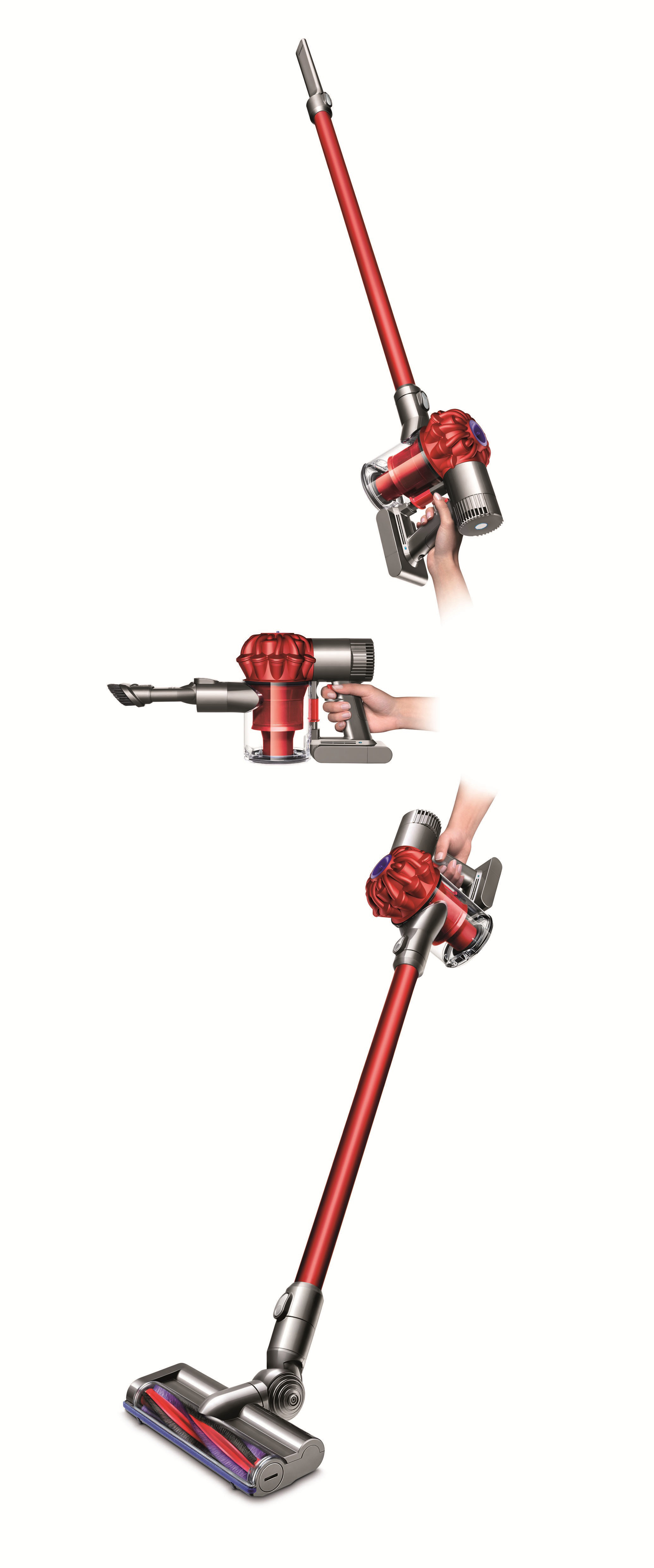 DYSON 210674-01 Digital Slim Flexi Stielsauger, Akkubetrieb, 350 Watt