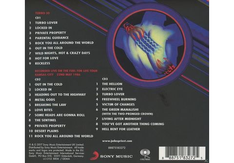 Turbo 30 (30th anniversary edition), Judas Priest CD