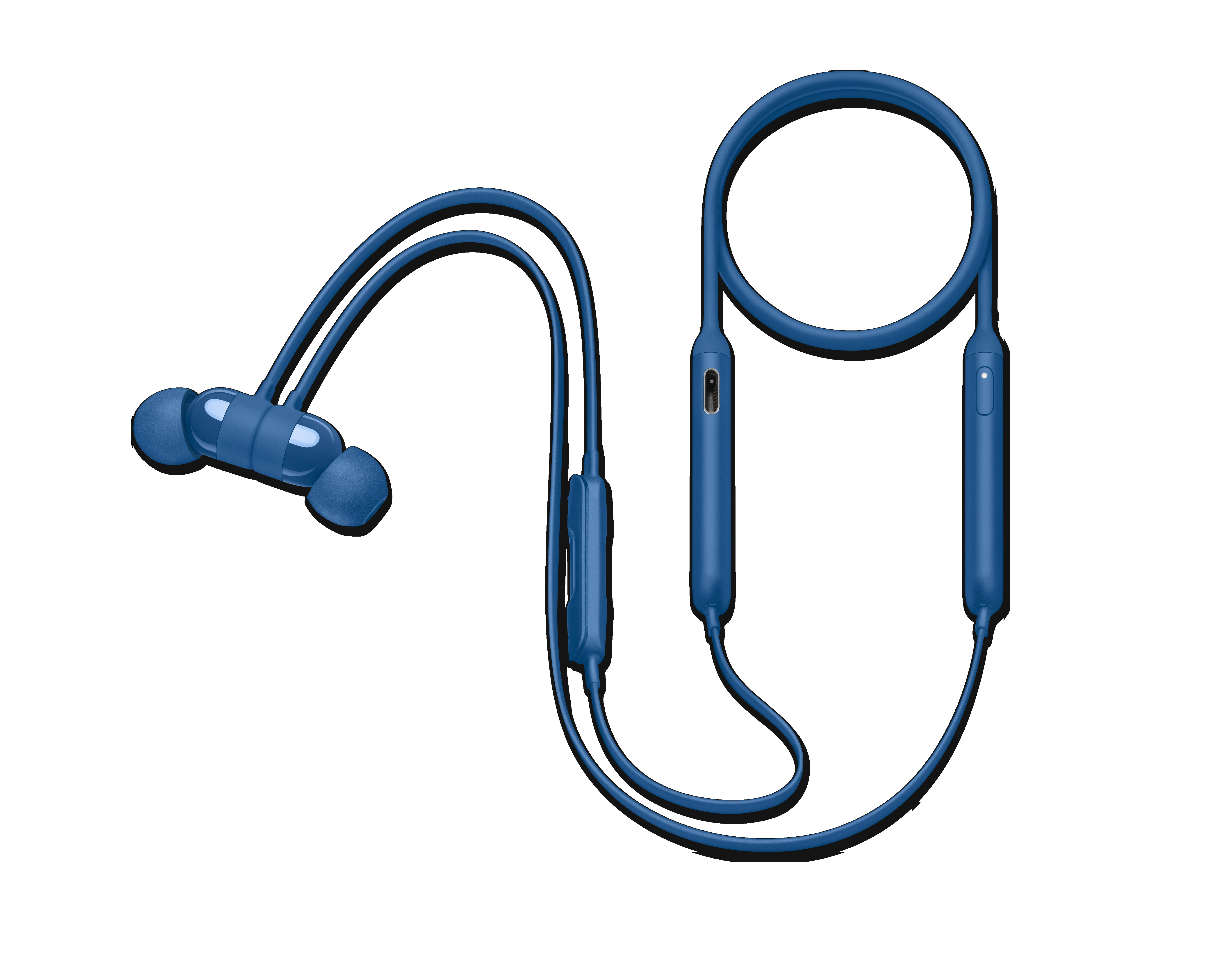 BEATS X, In-ear Kopfhörer Bluetooth Blau