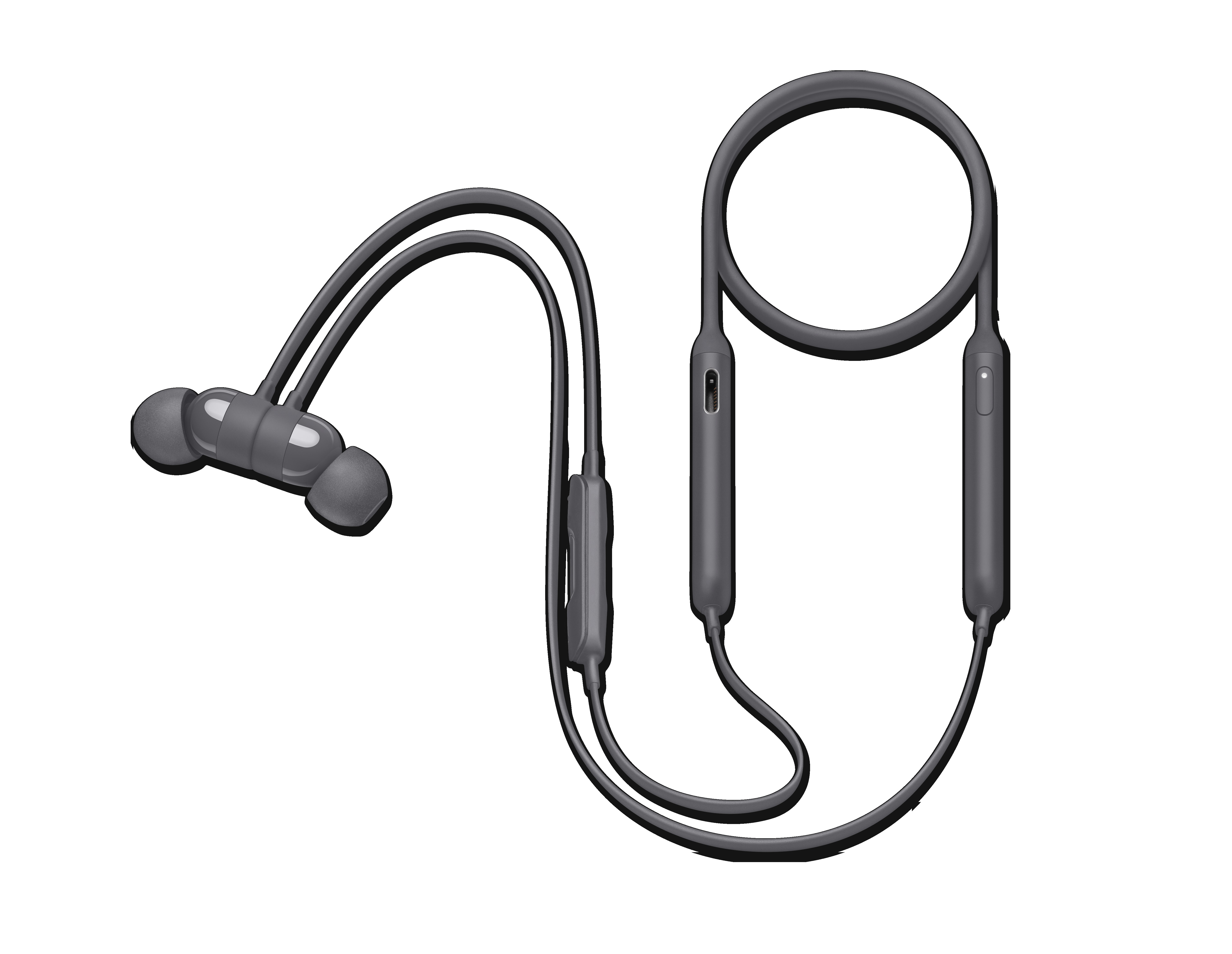 BEATS X, In-ear Kopfhörer Bluetooth Grau