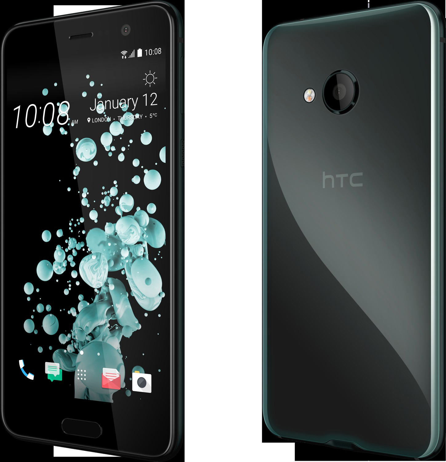 HTC U Play 32 GB Black Oil