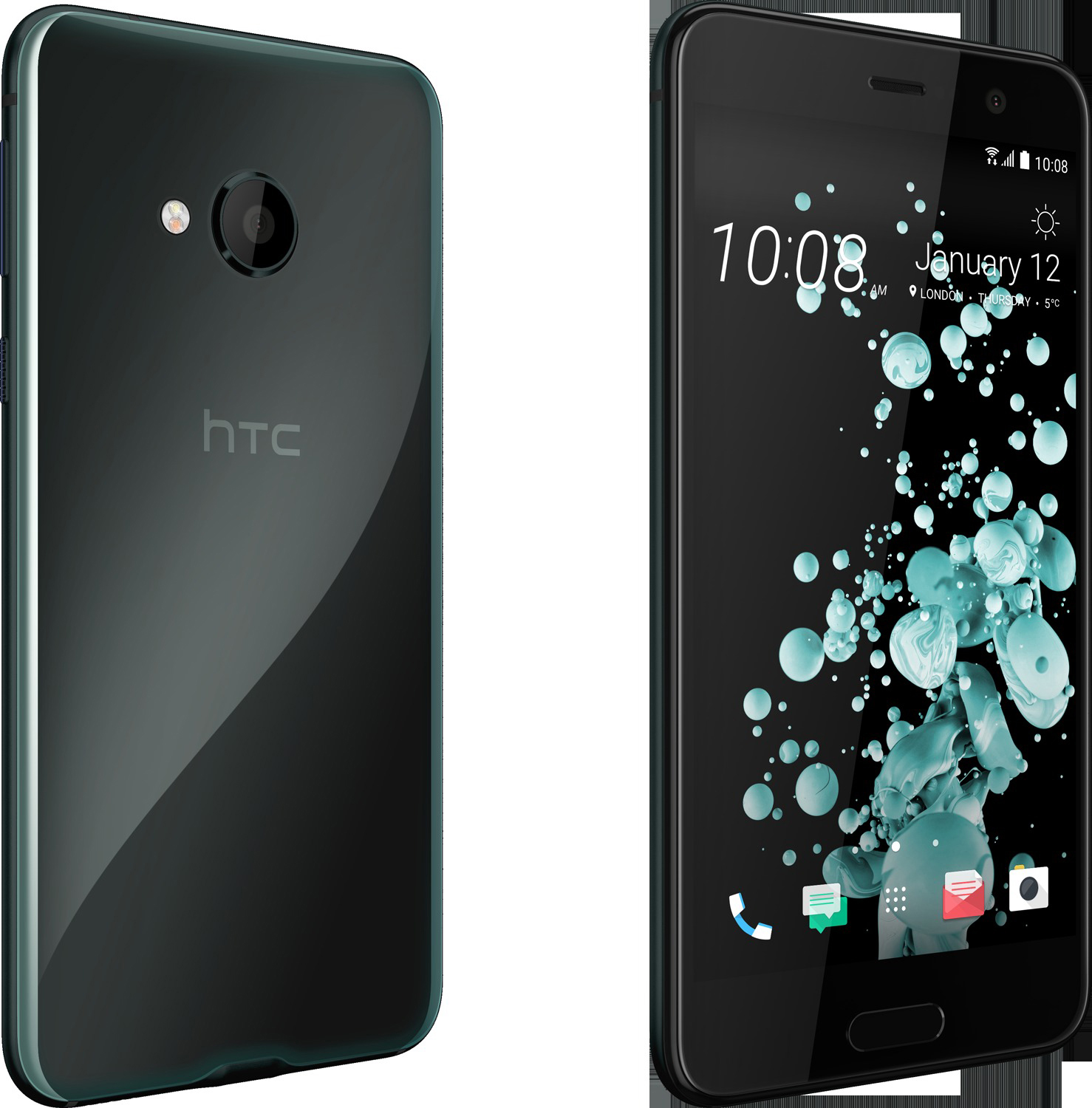 HTC U Play 32 GB Black Oil