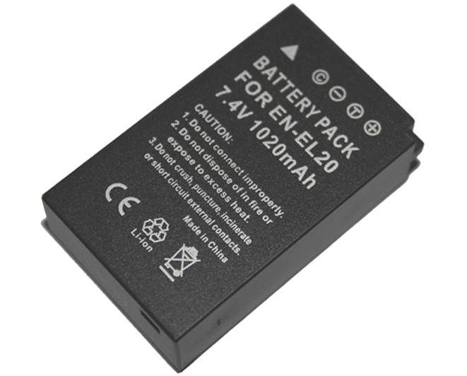 DÖRR akkumulátor, Nikon EN-EL20-nak megfelelő