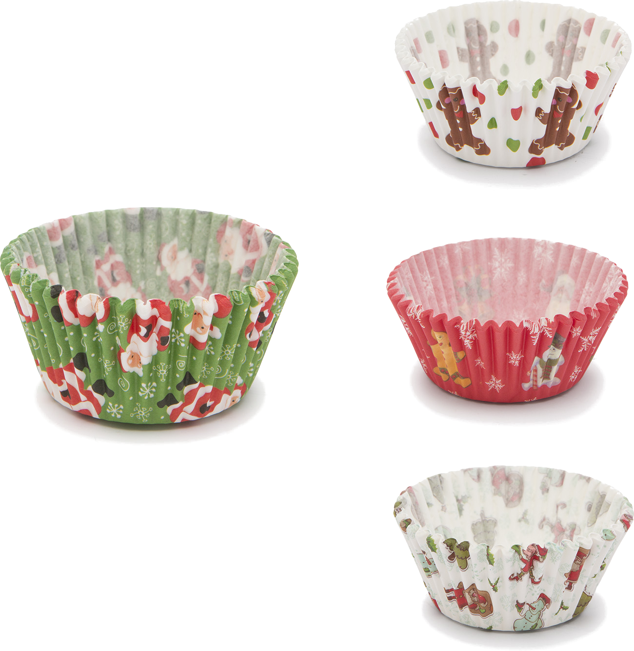 FAMILY 57168X Karácsonyi muffin papír, 90 db