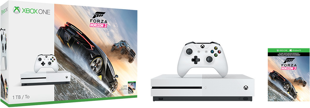 MICROSOFT Xbox One S 1 TB + Forza Horizon 3 (234-00113)