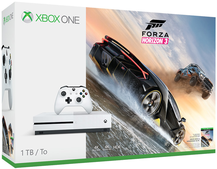 MICROSOFT Xbox One S 1 TB + Forza Horizon 3 (234-00113)