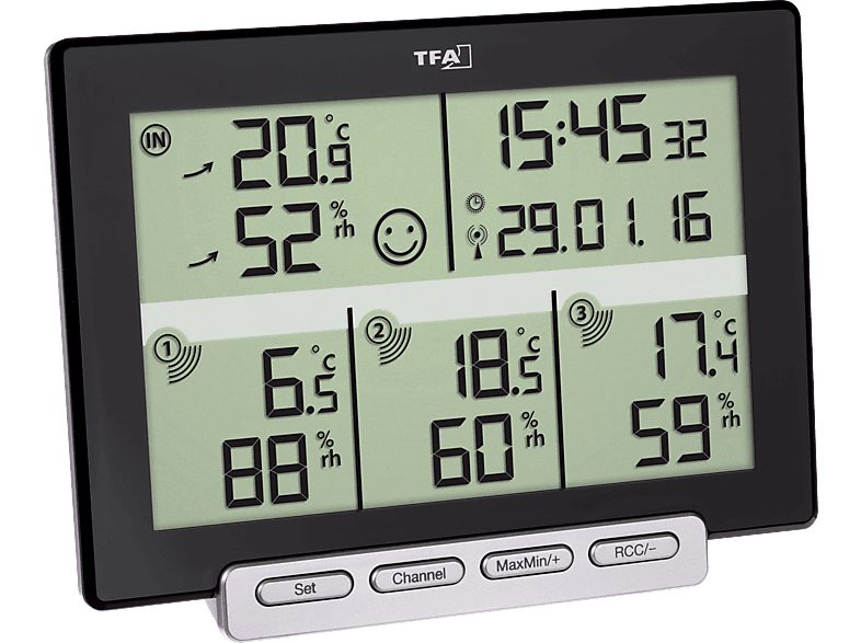 TFA Thermo-Hygrometer 30.3057.01
