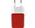 TRUST Wall piros hálózati töltő USB (20145)