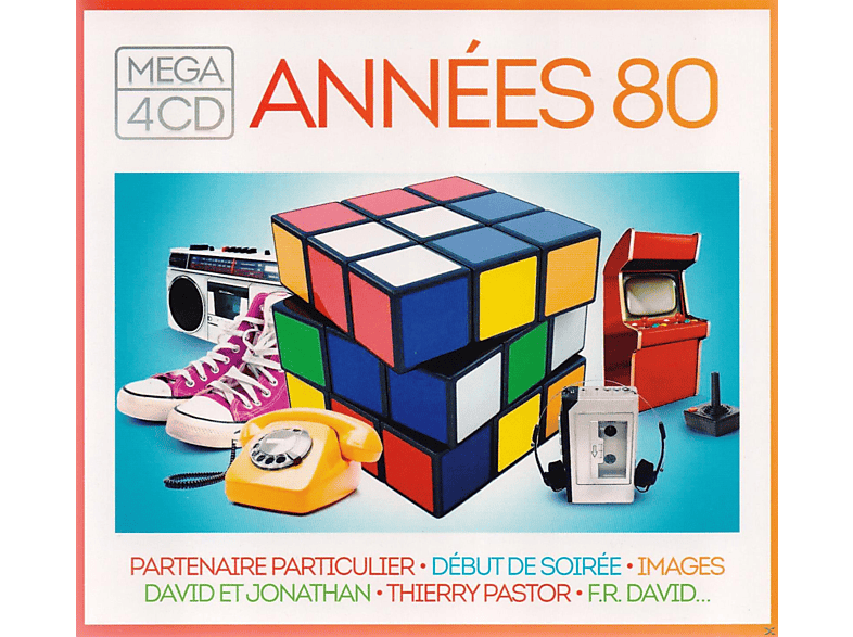 Verschillende Artiesten - Mega Années 80 CD