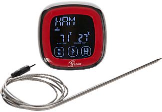 GENIUS Grillthermometer - Grillthermometer (Rot)