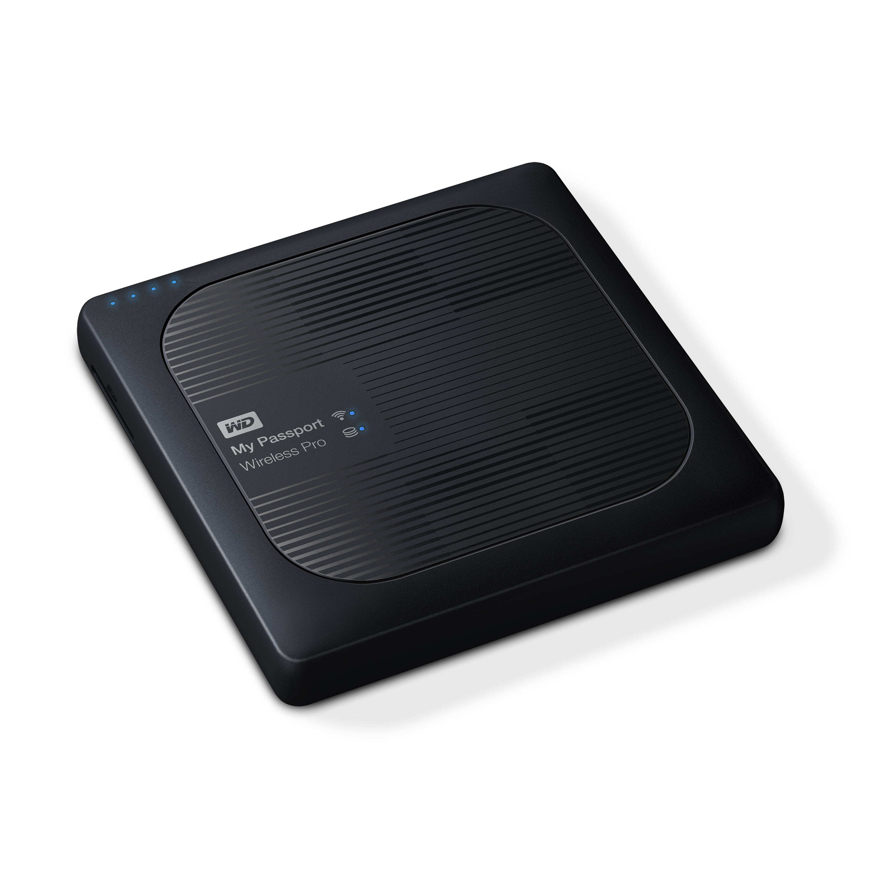 WD My Passport™ Wireless Pro Festplatte, 1 TB HDD, 2,5 Zoll, extern, Dunkelgrau